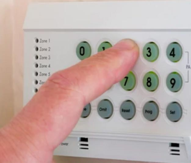 Alarm keypad